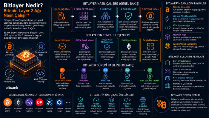 Bitlayer Nedir? Bitcoin Layer 2 Ağı Nasıl Çalışır?